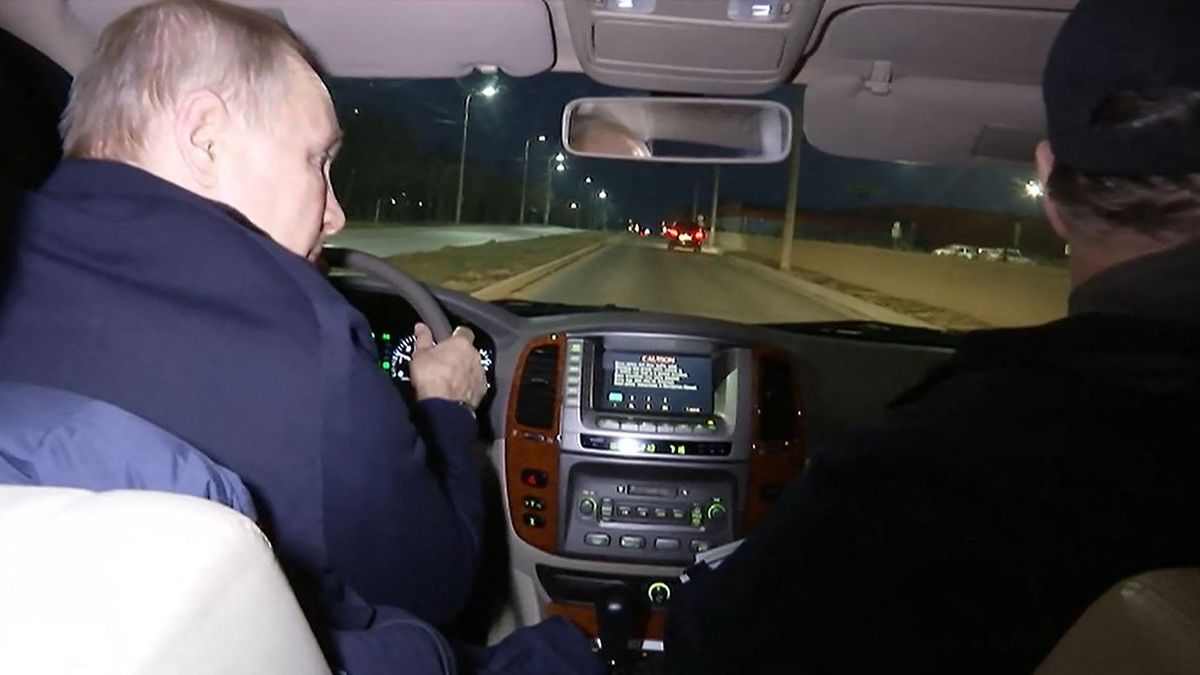 Putin řekl, jak pojistil svou bezpečnost při návštěvě Mariupolu